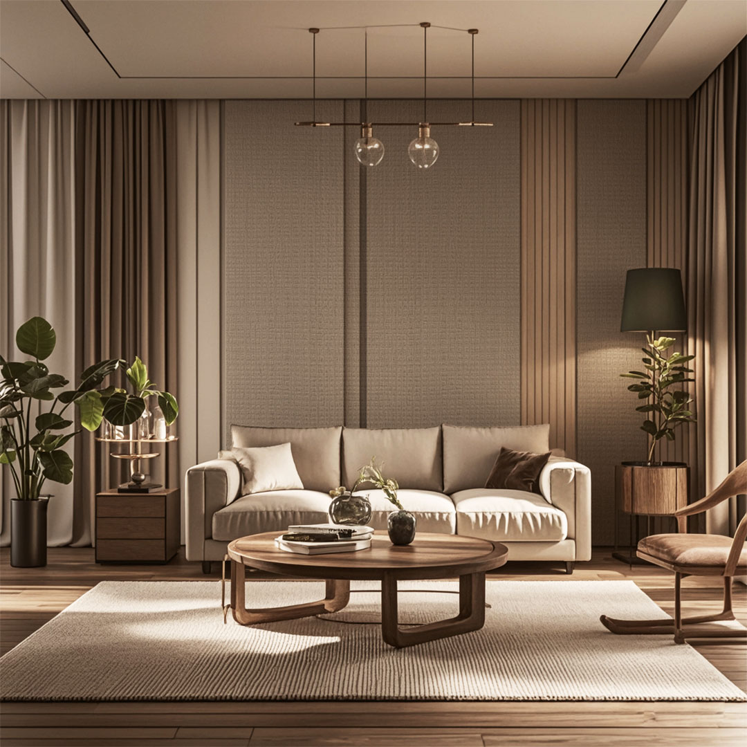 BZ01 Tela Texture Panel - Banayad na Luxury